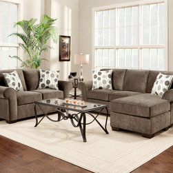 Ash Chaise Sofa Set - Sofas And Sectionals