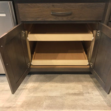 Hickory Stone Koch Savannah Shaker Caesarstone Quartz Symphony Grey Remodel