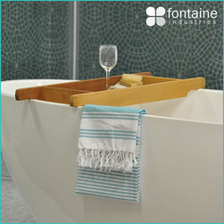 Retreat Small Bath Caddy - Cedar - Bathroom Organisers