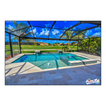 (Szafranski) Fort Myers, FL Superior Pools Custom Swimming Pool And Spa.