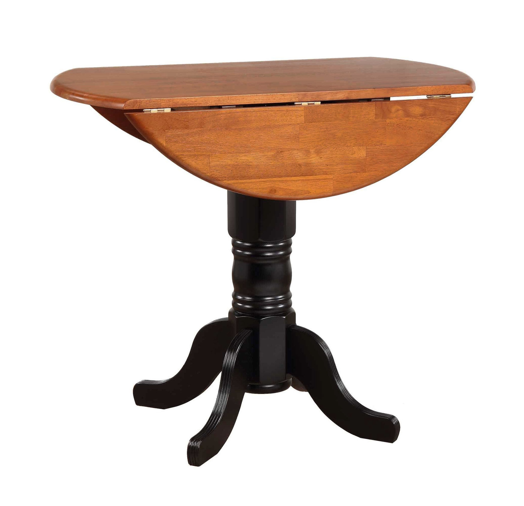 Sunset Trading 3-Piece Drop Leaf Pub Table Set With 24" Swivel ...