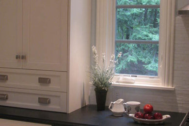 Kitchen - traditional kitchen idea in Chicago