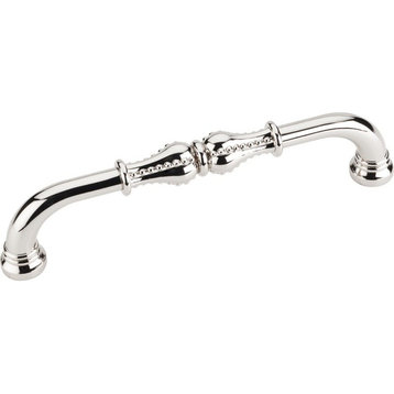 5.04 inches C-C Beaded Cabinet Pull, HR918-128NI