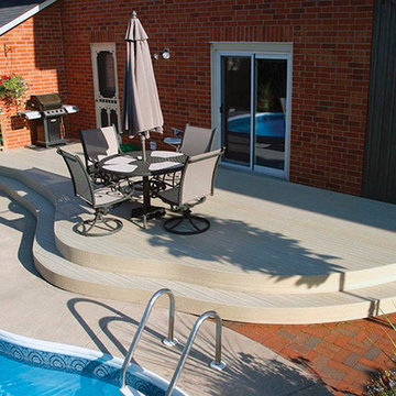 decks with pools.