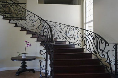 Tuscan staircase photo in San Diego