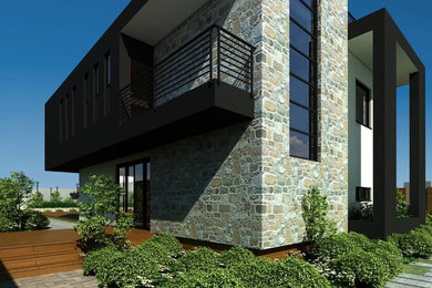Inspiration for an exterior home remodel in Las Vegas