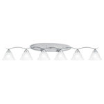 Elk Home - Elk Home SL748678 Prestige - Six Light Wall Sconce - Style: BeachPrestige Six Light W Brushed Nickel *UL Approved: YES Energy Star Qualified: n/a ADA Certified: n/a  *Number of Lights: Lamp: 6-*Wattage:100w Incandescent bulb(s) *Bulb Included:No *Bulb Type:Incandescent *Finish Type:Brushed Nickel