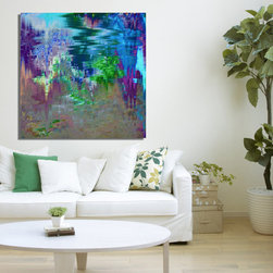 My art on wall - part 2 - JOURNEY square - Artwork