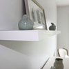 InPlace Slimline Floating Shelf, White, 47.24"