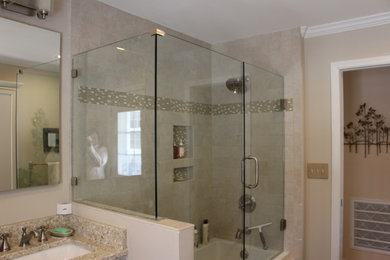 Inspiration for a bathroom remodel in Atlanta