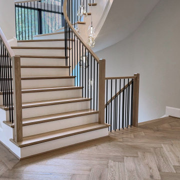 Project #150 | Contemporary White Oak Curve