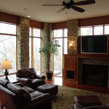 fireplace.