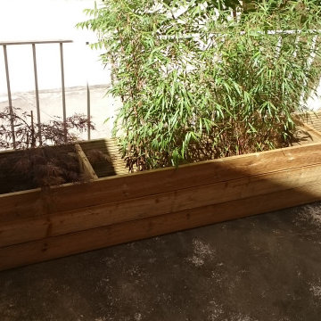 Aménagement d'une terrasse