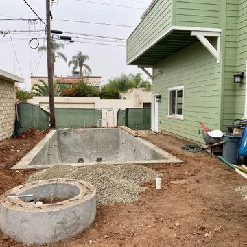 Shotcrete for a New Pool in South Park