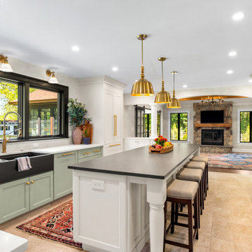 European-style Whole Home Design, Pound Ridge, NY