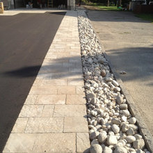Modern driveway