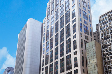 Example of an exterior home design in Hong Kong