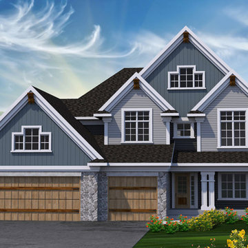 Craftsman 2 Story Plan #52615