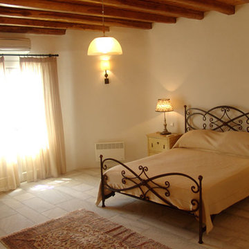 Bedroom floors and walls