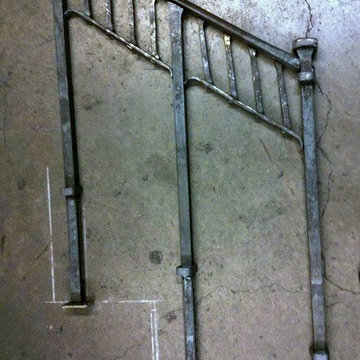Craftsman Style Hand Rail with Traditional Mortise and Tenon Joinery