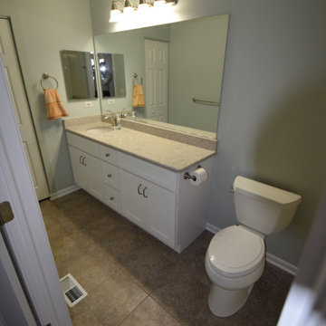 Grayslake Kitchen, Master & Hall Bathrooms
