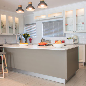 Sophisticated Two-tone Kitchen