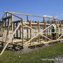 Garden Wooden Greenhouse
