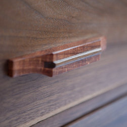 Mesquite and Walnut Executive Desk - Products