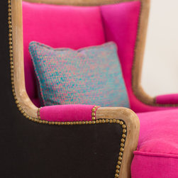 Pink Armchair - Living Room Chairs