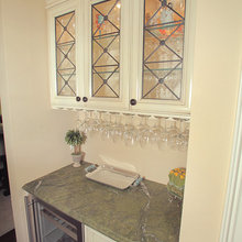 bar area, lower level