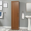 Sauder Homeplus Engineered Wood Single Door Pantry in Sienna Oak Finish