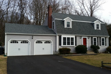 Vinyl Siding, Azek Deck, Gutters & Harvey Windows.