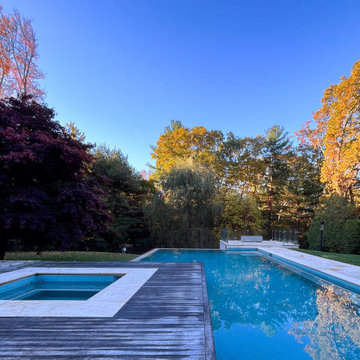 Mature Landscape and Infinity-Edge Pool
