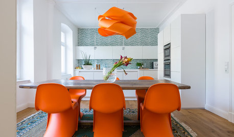 1 Stuhl, 8 Style-Ideen: der Panton Chair