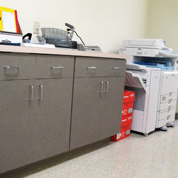 Suuply cabinet in a professional office building - Storage And Organization