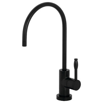 Kingston Brass Single-Handle Cold Water Filtration Faucet, Matte Black