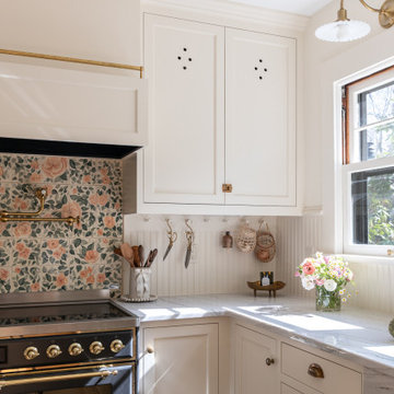 Classic portland kitchen designed by Annie Wise Design