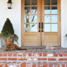 JuniperGirl's outside the house.