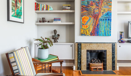 Houzz Tour: Art Deco Meets Midcentury in a Fun Seaside Apartment