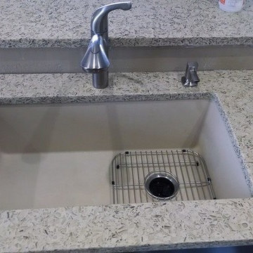 St. Pete Beach Espresso Recycled Glass Kitchen