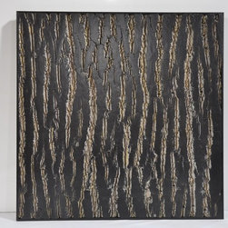 Bark House&reg; Panels - Sanded Poplar Bark - Wallpaper