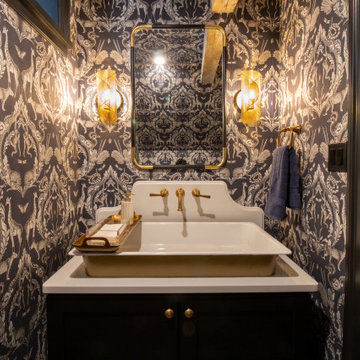 Moody Basement Blues: Remodel Transforms 1887 Cellar to Stunning Living Space