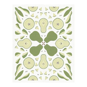 Global Gallery Elyse DeNeige Retro Pepper Otomi Silhouette Canvas Artwork 16 x 20