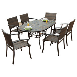 Tropical Outdoor Dining Sets by Home Styles Furniture