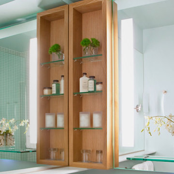 Electric Mirror Bathroom Design