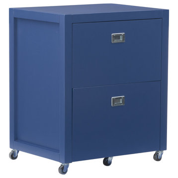 Peggy File Cabinet Navy
