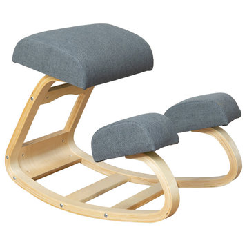 Ergonomic Kneeling Chair Rocking Stool Balancing Seat