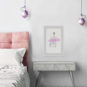 "Streetstyle" Framed Painting Print