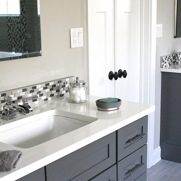 Pure White Vicostone Bathrooms