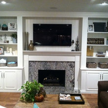 fireplace build out